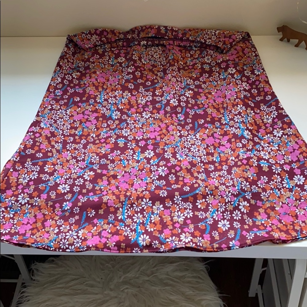 Vintage Impressions of California Midi Skirt